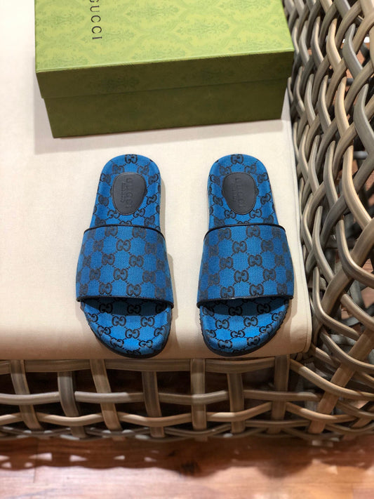 Chanclas Gucci Azul