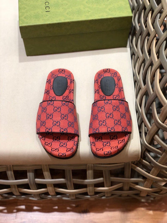 Chanclas Gucci Rojo