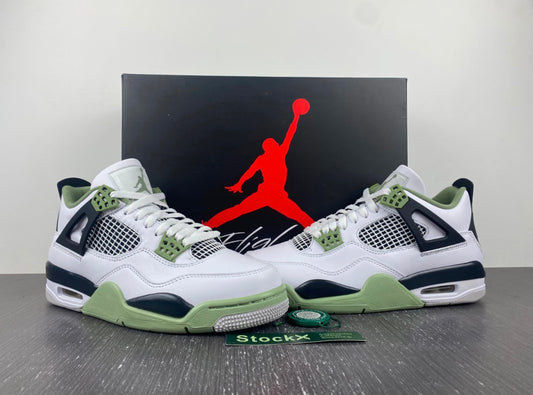 JORDAN RETRO 4 OLIVE