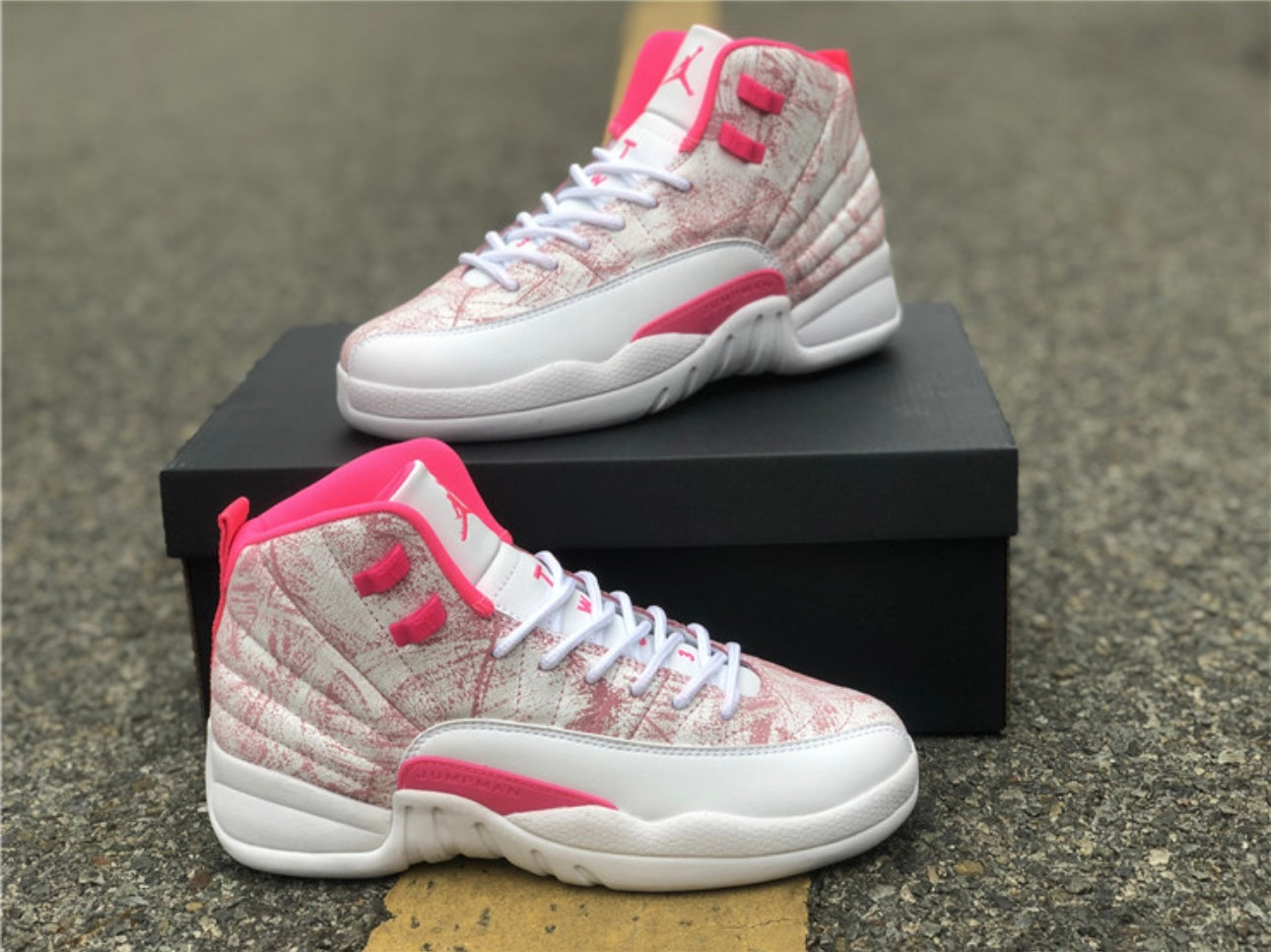 JORDAN 12 Rosas